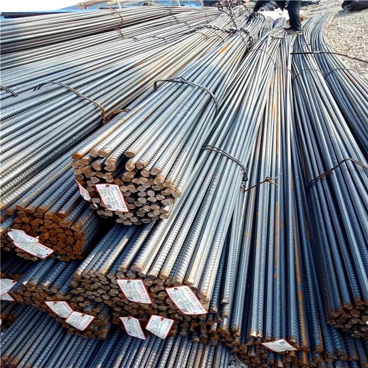 Hot Rolled HRB335 HRB500 Steel Rebar Price Per Ton Tmt Bars Steel Construction Iron Rods Medium-High /Low-Carbon Reinforce Deformed Steel Rebar