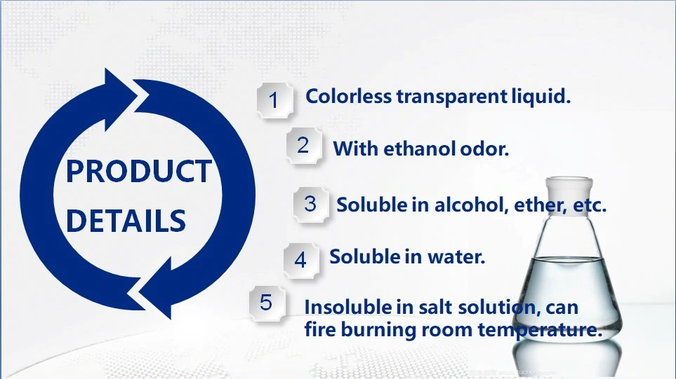 Rubbing Alcohol Isopropanol Pharma Grade Isopropyl Alcohol 99.9% Min Ipa for Hand Sanitizer and Disinfection